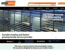 Tablet Screenshot of facilityservices.com